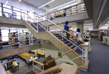 The library at the Institute for Education